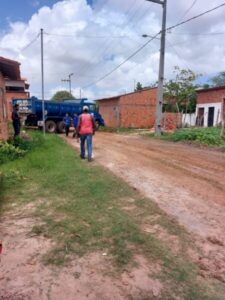 GESTÃO PAULA AZEVEDO INICIA OBRAS DE REVESTIMENTO PRIMÁRIO NO BAIRRO NOVA ESPERANÇA