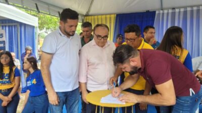 Junior Garimpeiro filia-se ao PSDB em Centro Novo do Maranhão