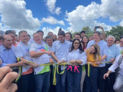 Sonho realizado: Asfalto da BR-226 é inaugurado com muita festa e autoridades do MA e PI