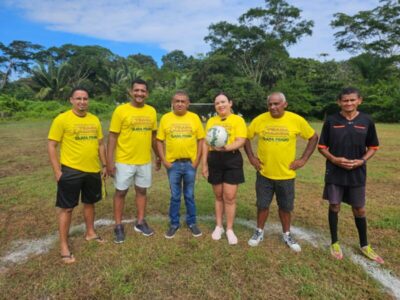 Pré-candidata a vereadora Clara Prado da Ração celebra Dia do Trabalhador com grandioso torneio de futebol na região