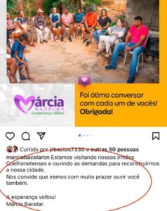 Sem público, Márcia Bacelar apela por convites para reunião