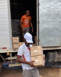 PAÇO DO LUMIAR: SEMUS RECEBE 1º REMESSA REFERENTE À COMPRA DE DE ALIMENTAÇÃO ENTERAL