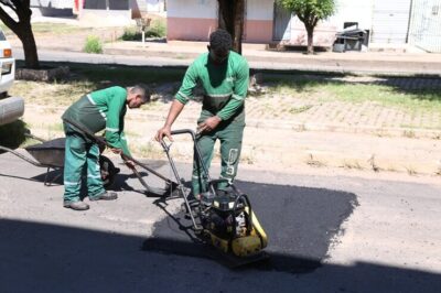 Mais de 1.500 toneladas de asfalto foram utilizadas no reparo de vias em Timon