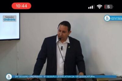 EM CLARA MANIFESTAÇÃO DE PREPOTÊNCIA E DESEQUILÍBRIO, VEREADOR DE PAÇO DO LUMIAR FERNANDO FEITOSA XINGA MÃE DE CIDADÃO