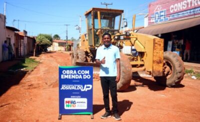 Josivaldo JP dá início a pavimentação de 5 ruas do Parque Santa Lúcia