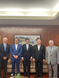 Brandão busca mais investimentos para o Maranhão durante agenda de encontros com autoridades panamenhas