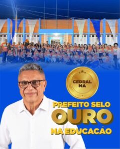 MEDALHA DE OURO, A EDUCAÇÃO DE CEDRAL SE DESTACA CADA VEZ MAIS NO CENÁRIO EDUCACIONAL