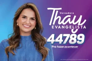 A Câmara Municipal de São Luís precisa de uma mulher que luta com empenho pelos ludovicenses… Thay Evangelista é o nome dela!!!