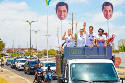 DUARTE JÚNIOR PERCORRE RUAS DE SÃO LUIS E APRESENTA PROPOSTAS PARA SAÚDE E INCLUSÃO