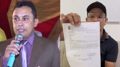 Desespero de Arquimedes chega ao limite: prefeito aponta arma para militante do grupo de Almeidinha