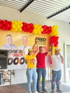 MOREIRA NETO MOBILIZA MULTIDÃO EM APOIO À SUA CANDIDATURA EM PAÇO DO LUMIAR
