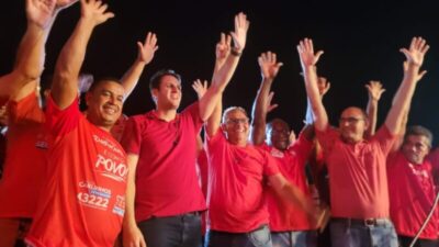 Manifestação gigante marca campanha de Zé Martins em Bequimão