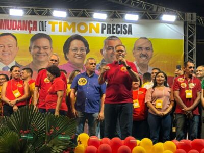 Rafael encerra campanha em grande comício e destaca força da mudança em Timon