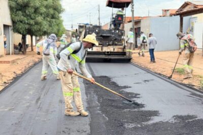 Rua Buriti recebe nova pavimentação destinada pelo Deputado Josivaldo JP