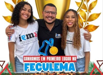 Alunas do IEMA de Matões conquistam 1º lugar em feira cultural e recebem bolsa de pesquisa