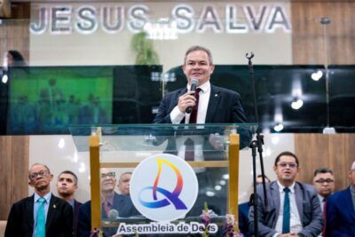 Rafael participa de culto de ação de graças pela vitória em Timon