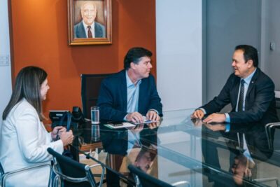 Em Brasília, Rigo Teles se reúne com Roseana Sarney e Baleia Rossi