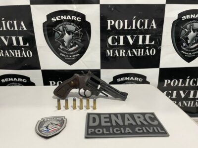 Polícia faz operação e apreende arma na ‘Beira da Linha’, em Timon