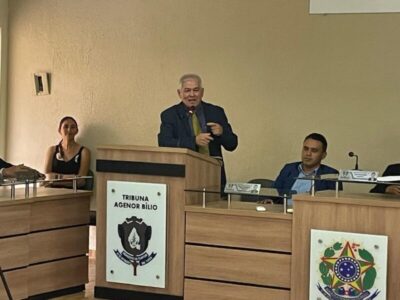 Vereador Josinaldo Bilio se despede em discurso emocionante na Câmara Municipal de Tuntum