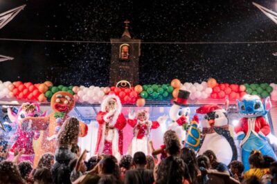 Prefeito Fernando Pessoa e a primeira-dama Érika realizam grande festa para a chegada do Papai Noel em Tuntum