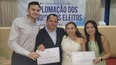 Parnarama festeja diplomação dos eleitos