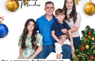 Mensagem de Natal da prefeita Fabiana Mendes aos presvarguenses