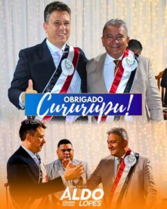 Na posse, Aldo Lopes e Gustavo Pestana reafirmam compromisso com Cururupu