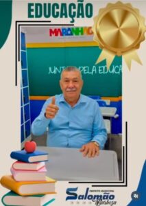 Prefeito Salomão Barbosa recebe Selo Ouro da Educação pelo destaque do município na área educacional