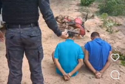 Assista: Guardas municipais prendem dupla assaltando próximo ao Anel Viário de Timon