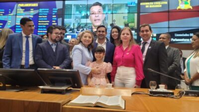 Prefeito prestigia líder regional e presidente da ALEMA