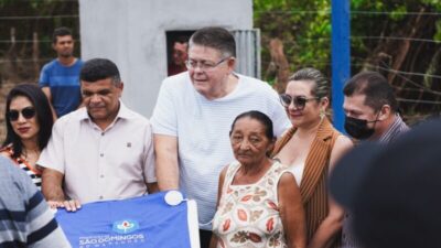 Prefeito Kleber Tratorzão realiza sonho da comunidade do Alto da Boa Vista com inauguração do Sistema Simplificado de Água