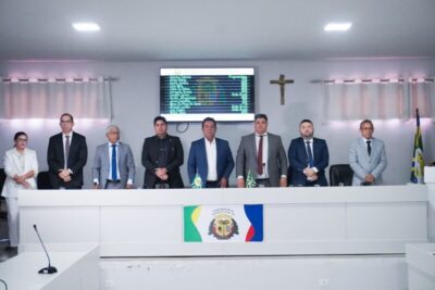 Prefeito Raimundinho Audiolar participa da abertura dos trabalhos legislativos de 2025 em Presidente Dutra