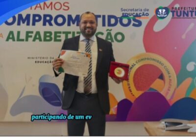 Tuntum recebe Selo Ouro pelo Compromisso Nacional Criança Alfabetizada