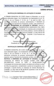 Câmara Municipal de Codó gastará R$ 48 mil para digitalizar documentos