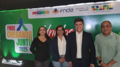 Governador do Maranhão e prefeito de Porto Franco apresentam pauta ao FNDE