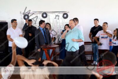 Ao lado da deputada Mical Damasceno, governador Carlos Brandão visita retiros espirituais na Grande São Luís
