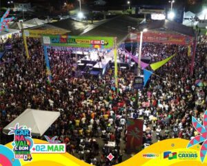 Caxias vive o melhor Carnaval do interior do Maranhão com Gentil Neto à frente da folia