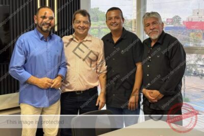 Dr. Hilton Gonçalo recebe visita do presidente do SINPROESEMMA que manifesta desejo de disputar vaga na Câmara Federal pelo Mobiliza