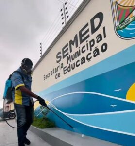Prefeitura de Bacuri realiza dedetização em todos os órgãos públicos