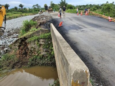 Ponte na BR-222 cede e DNIT interdita trecho entre Santa Inês e Santa Luzia