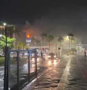 Princípio de incêndio atinge restaurante em shopping de São Luís