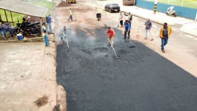 Operação Tapa Buracos segue oferecendo melhores condições de tráfego para à população de Pinheiro