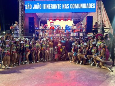 Wendell Martins abre o maior São João das Comunidades com ensaio na Vila Embratel