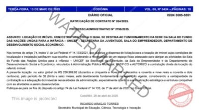 “Gestão franciscana” passa por cima da ONU, retira escritório do UNICEF de Nova Iorque e instala em Codó