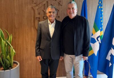 Fernando Sarney e Antônio Américo se reúnem na CBF e firmam compromisso pelo futebol maranhense