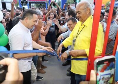 André da RalpNet reinaugura Ginásio José Raimundo Rodrigues e traz de volta os Jogos Escolares Pinheirenses