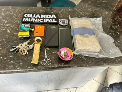 Guarda Municipal apreende 1,154 kg de drogas na Praça Gonçalves Dias, em São Luís