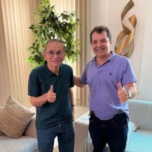 Dr Hilton Gonçalo recebe o apoio do PMB e do ex-vereador de São Luís, Chico Carvalho
