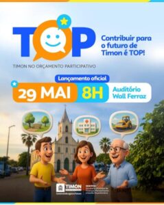 Prefeitura de Timon lançará programa que amplia participação popular no orçamento