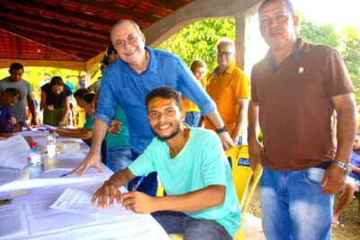 Lago dos Rodrigues é beneficiado com casas novas, graças ao apoio de Hildo Rocha e Valdemar da Serraria